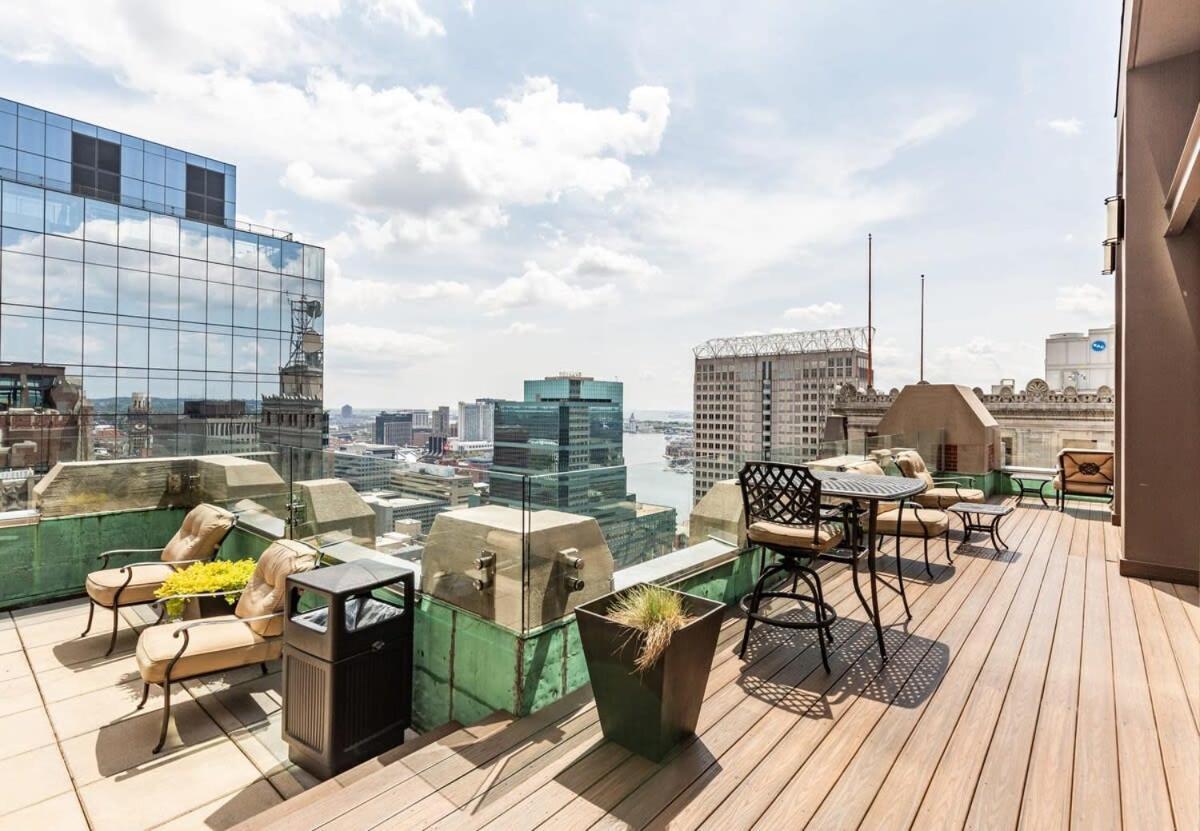 2Br Luxury Apartment With Rooftop Deck & Pool Baltimore Exterior foto
