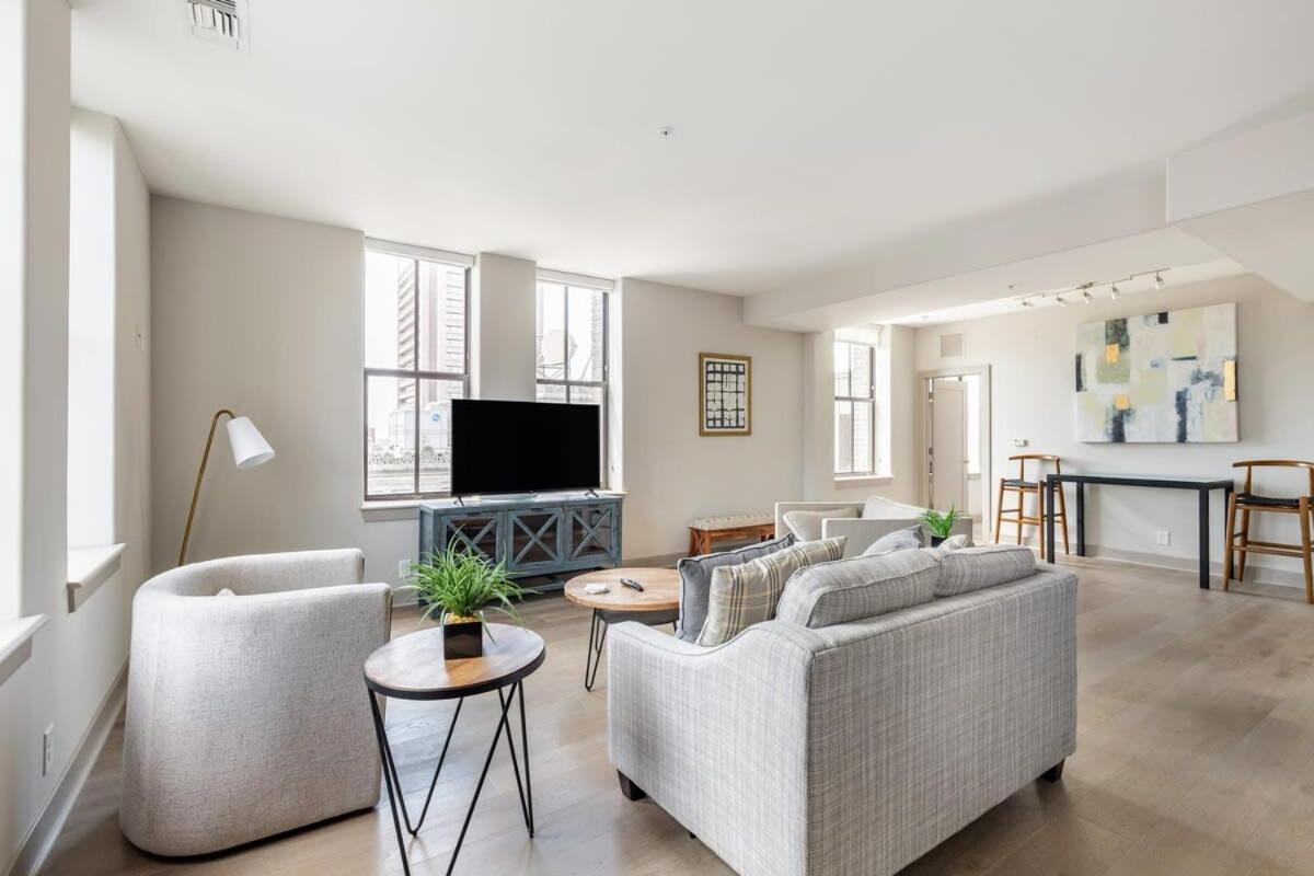 2Br Luxury Apartment With Rooftop Deck & Pool Baltimore Exterior foto